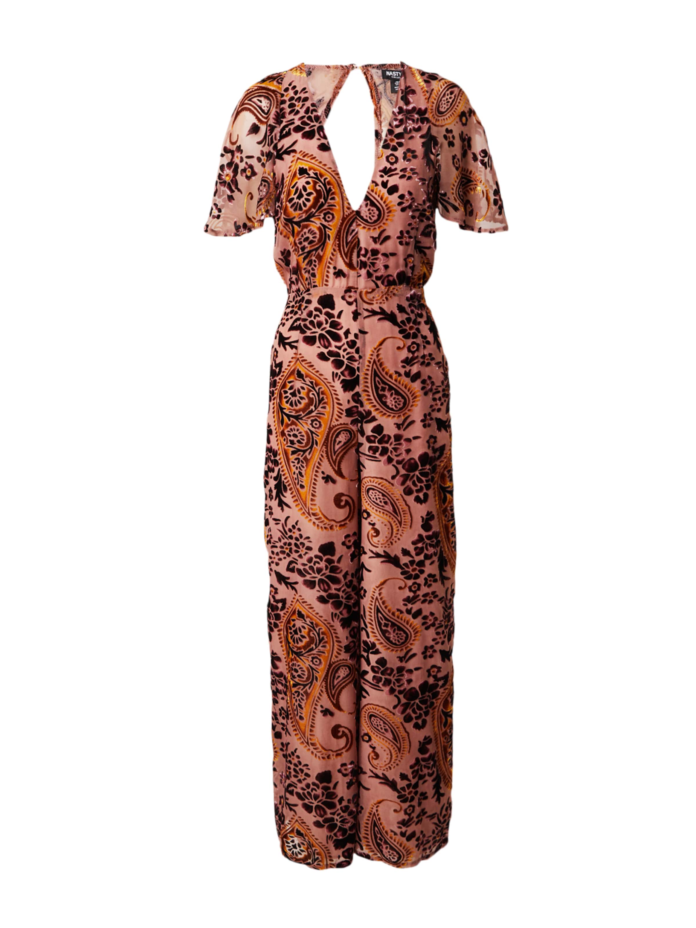 Tuta jumpsuit di Nasty Gal in rosa: frontale