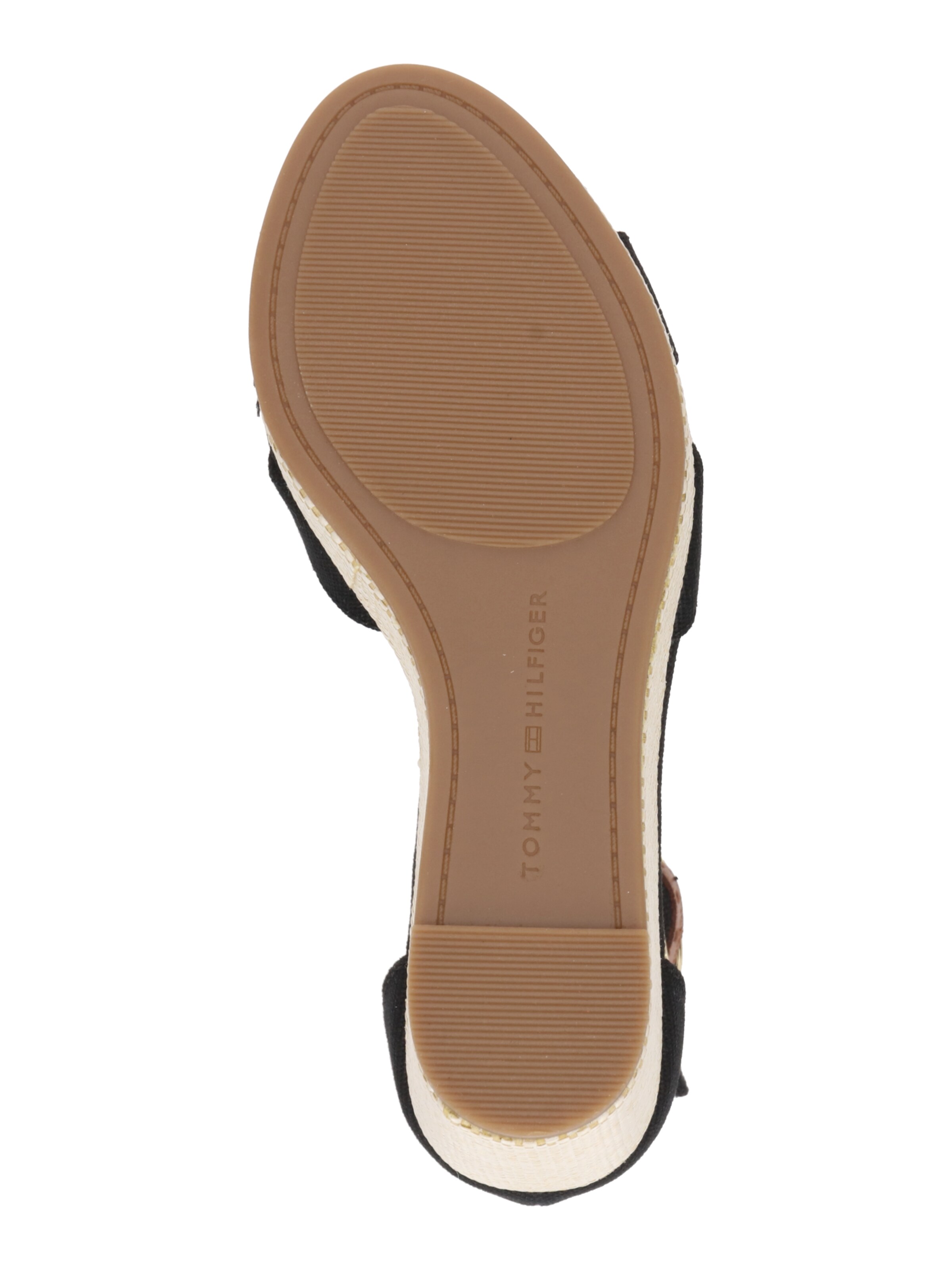 TOMMY HILFIGER Sandale in Schwarz