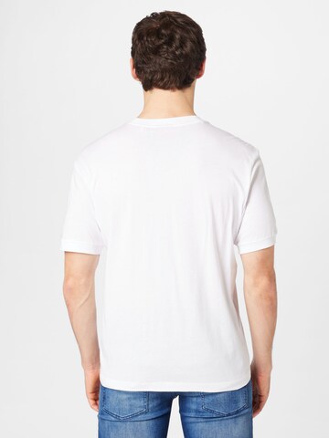 T-Shirt 'Dontevideo' HUGO en blanc