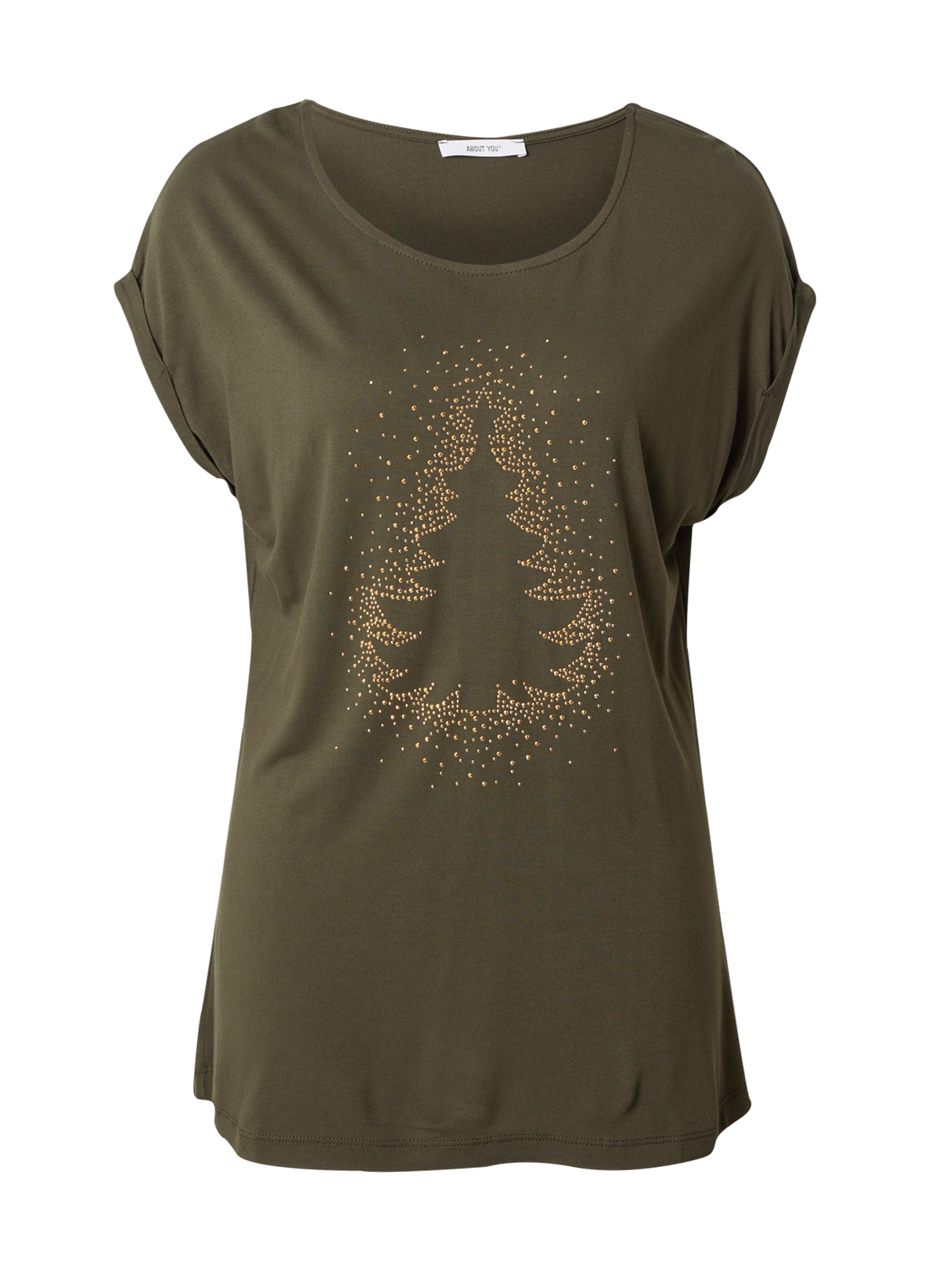 ABOUT YOU Shirt 'Cami' in Green: front