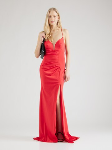 Laona Evening Dress in Red