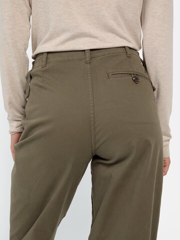 CAMEL ACTIVE Loosefit Chinohose in Grün
