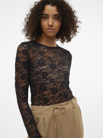 VERO MODA Shirt 'VMSILKE' in Schwarz