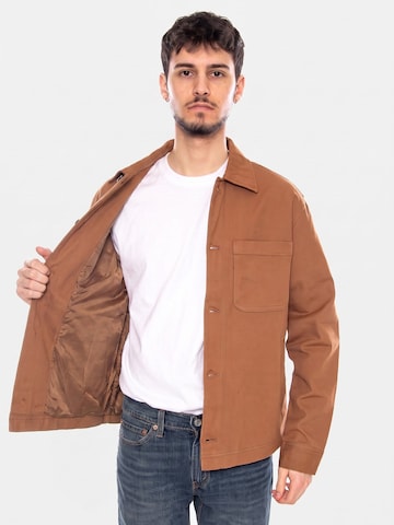 Only & Sons Comfort Fit Skjorte 'ONSRONNIE Toasted Coconut' i brun