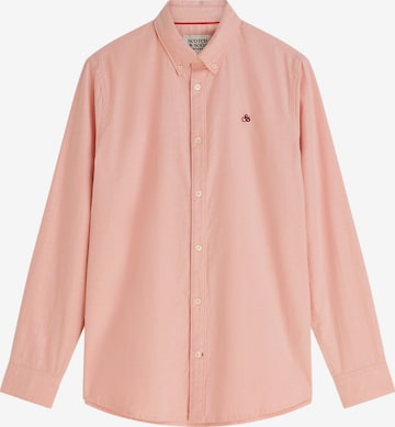 SCOTCH & SODA Rovný strih Košeľa - Ružová: predná strana