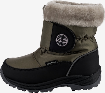 Kickers Snow Boots 'WPF' in Green