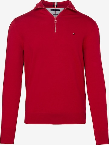 Pull-over TOMMY HILFIGER en rouge : devant