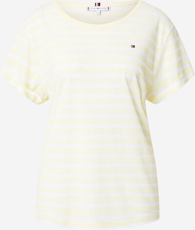 TOMMY HILFIGER T-Shirt 'Vikki' in navy / hellgelb / rot / weiß, Produktansicht