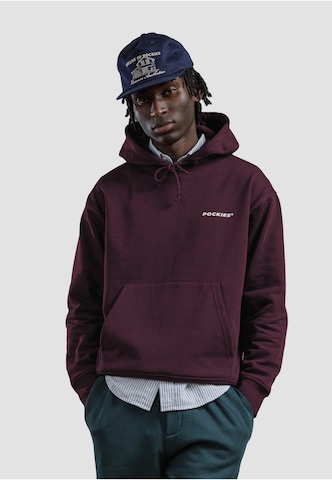 Sweat-shirt 'Cabin' Pockies en rouge : devant