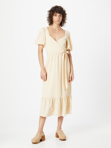 NLY by Nelly Dress in Beige: front