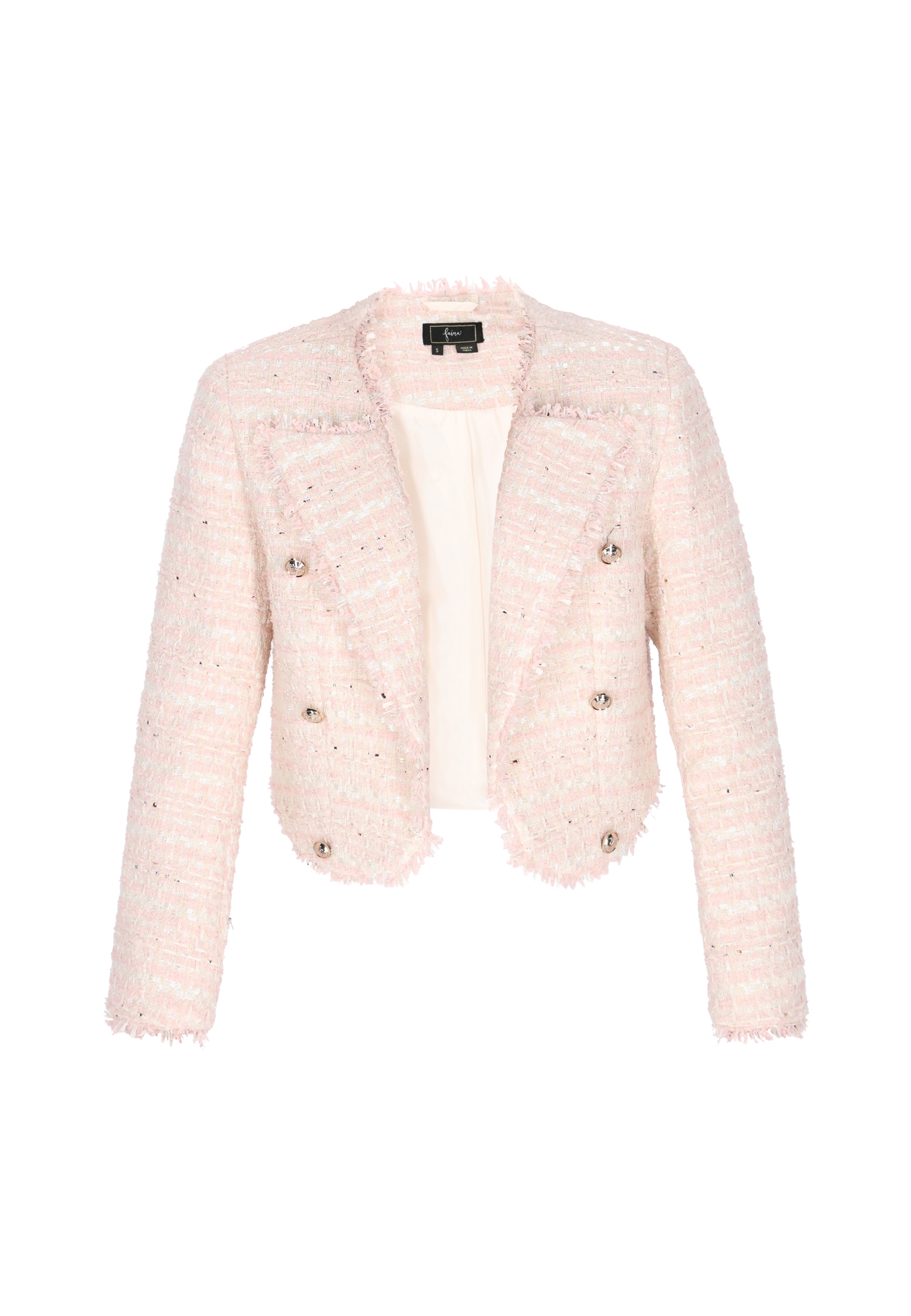 faina Blazers in Roze: voorkant