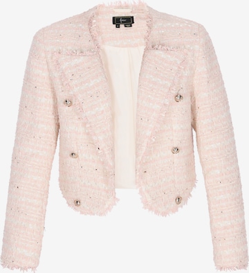 Blazer faina en rose : devant