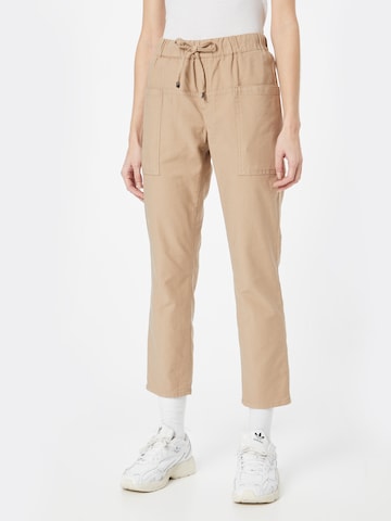 BRAX Regular Trousers 'MERRIT' in Brown: front