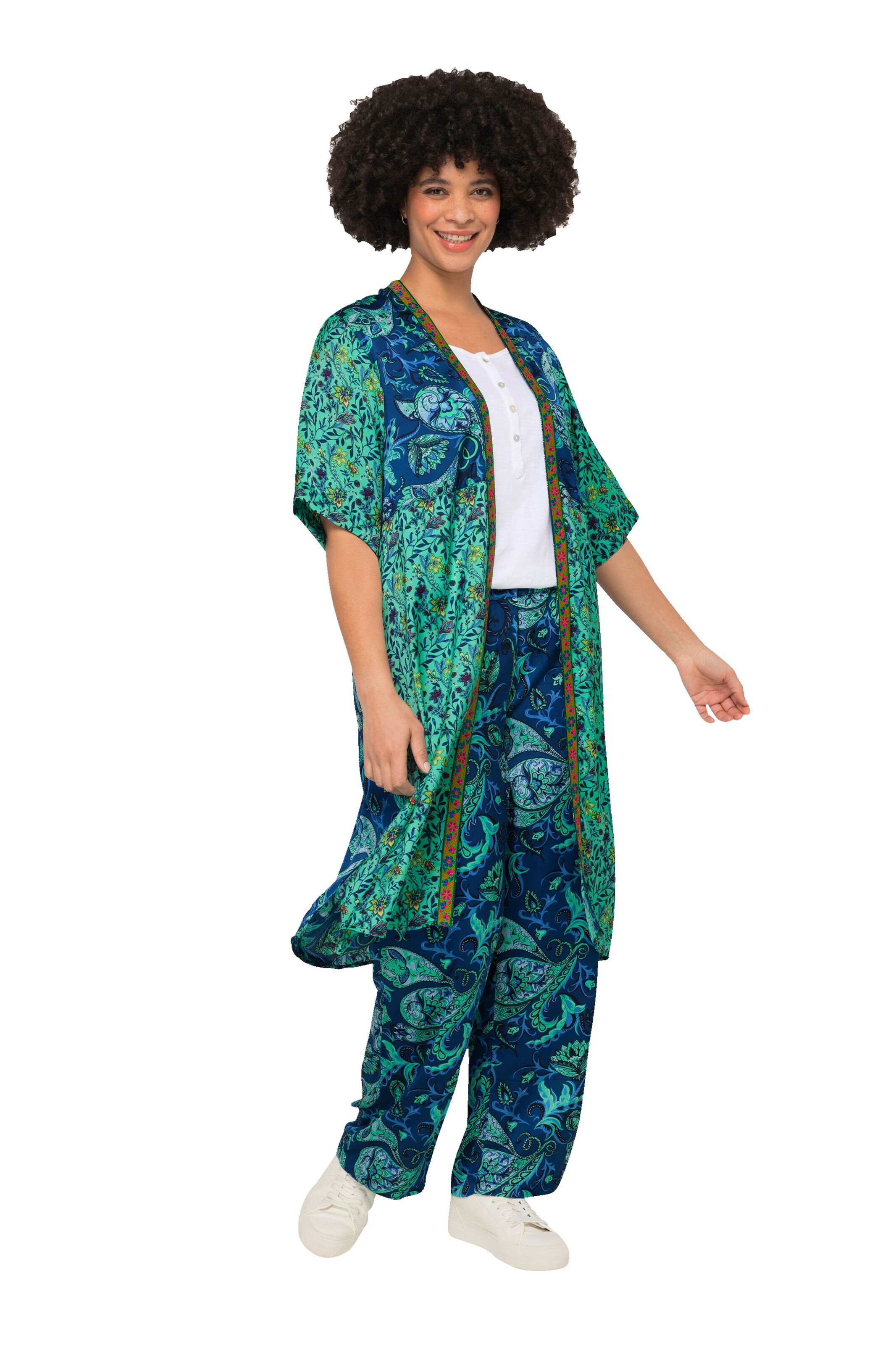 Angel of Style Tussenjas in Groen: voorkant