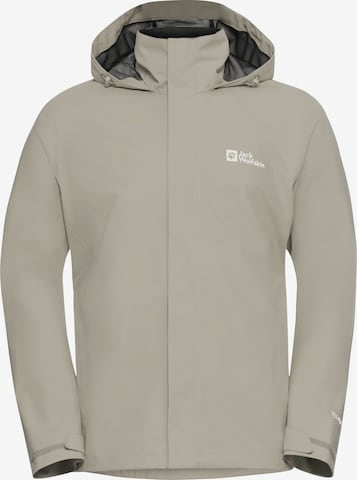 JACK WOLFSKIN Outdoorjacke in Grau: Vorderseite