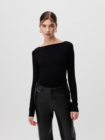 Tricou body 'Adena' de la LeGer by Lena Gercke pe negru: față