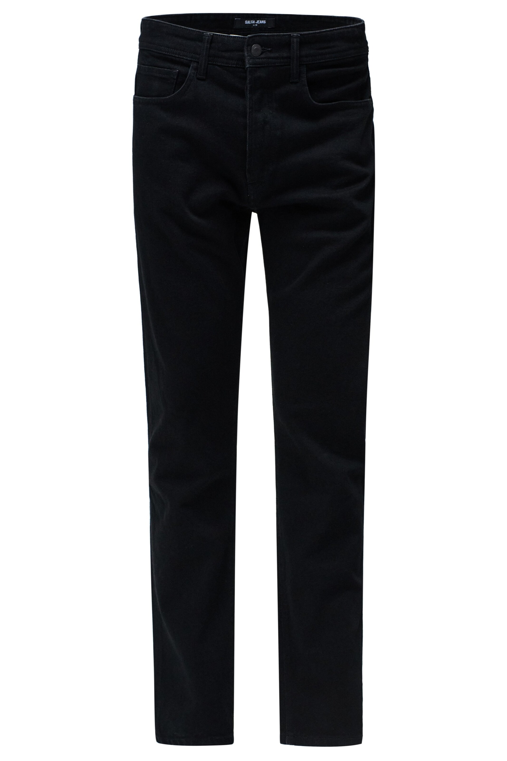 Salsa Jeans Slimfit Jeans in Schwarz: Vorderseite