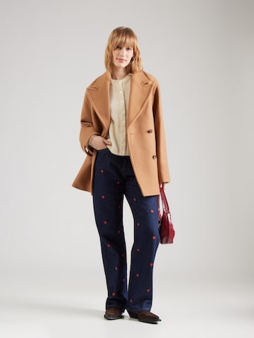 VILA Вязаная кофта 'VILory' в Бежевый