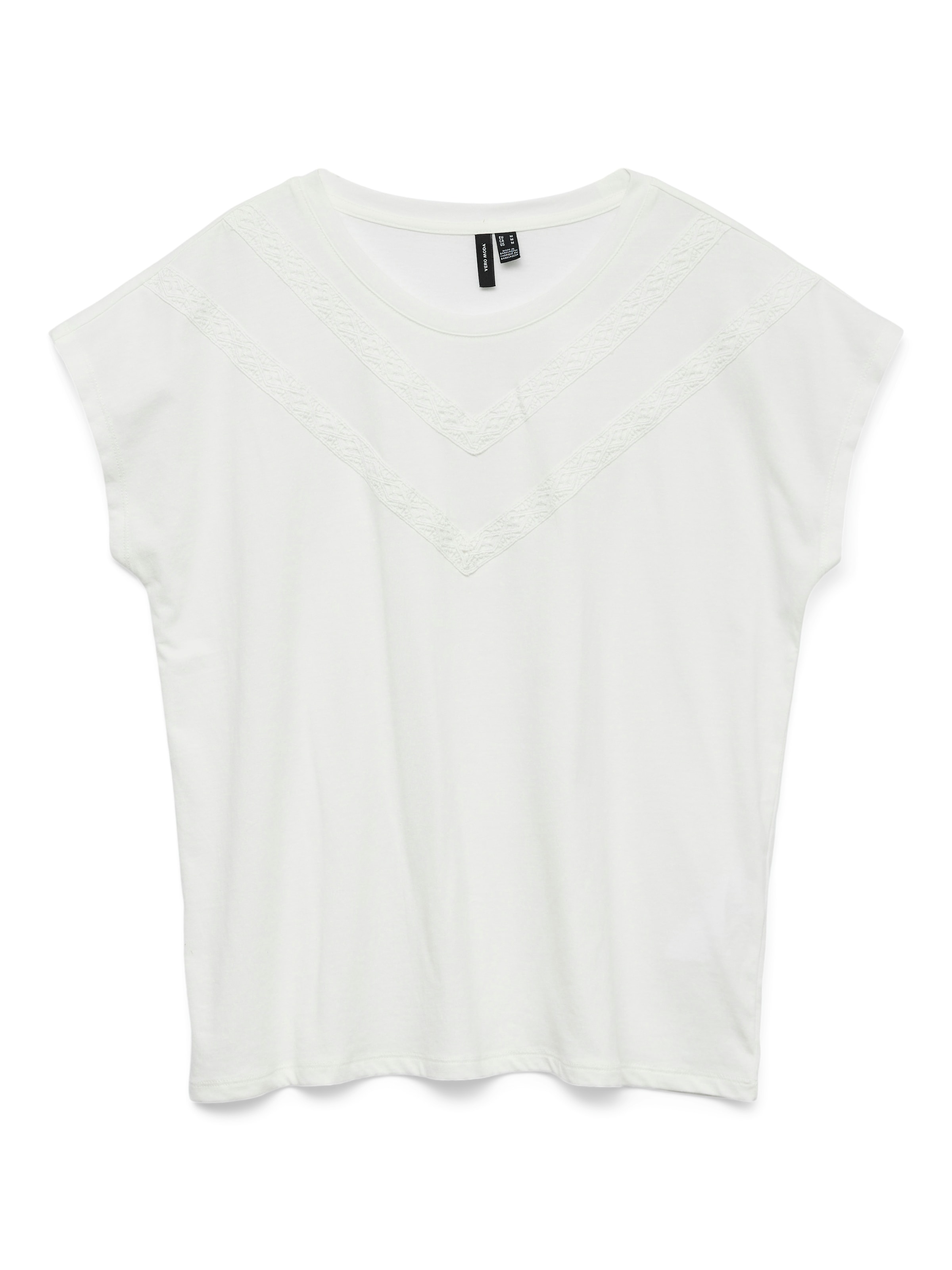 VERO MODA Tričko 'VMPanna Ava' – bílá: přední strana