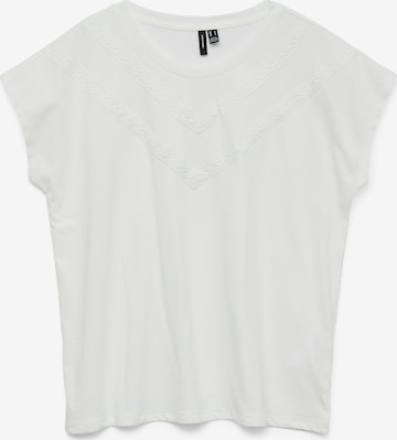 VERO MODA Shirt 'VMPanna Ava' in Wit: voorkant