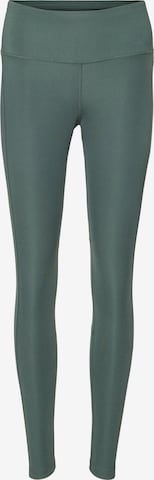 Pantaloni sport 'Epic Fast' de la NIKE pe verde: față