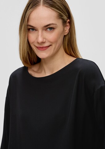 s.Oliver BLACK LABEL Bluse in Schwarz