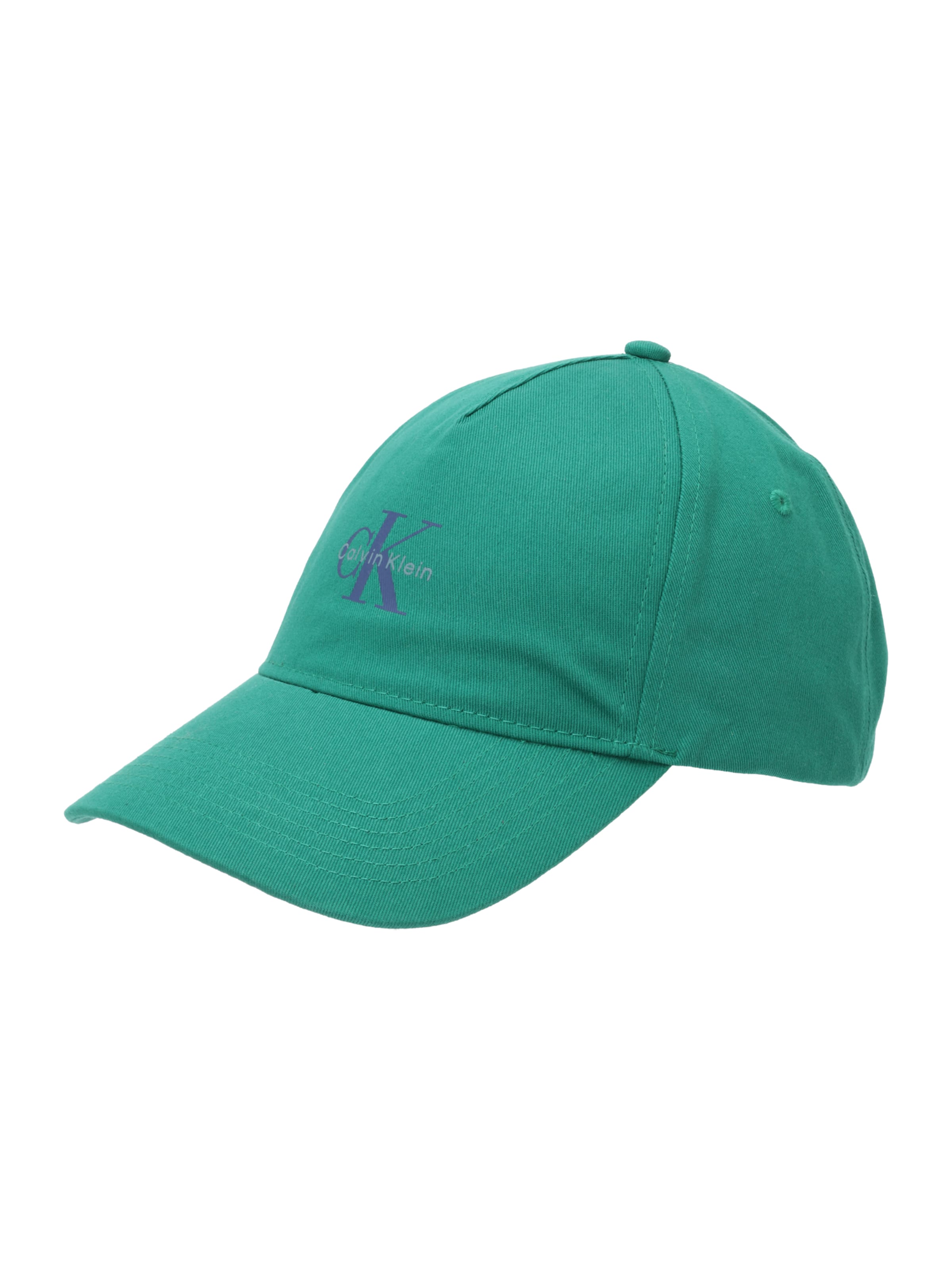 Calvin Klein - Gorra en verde: frente