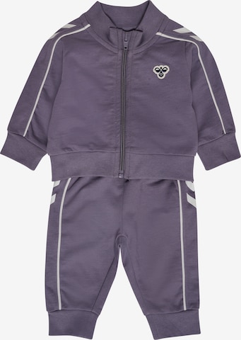 Hummel Jogginganzug in Lila: Vorderseite
