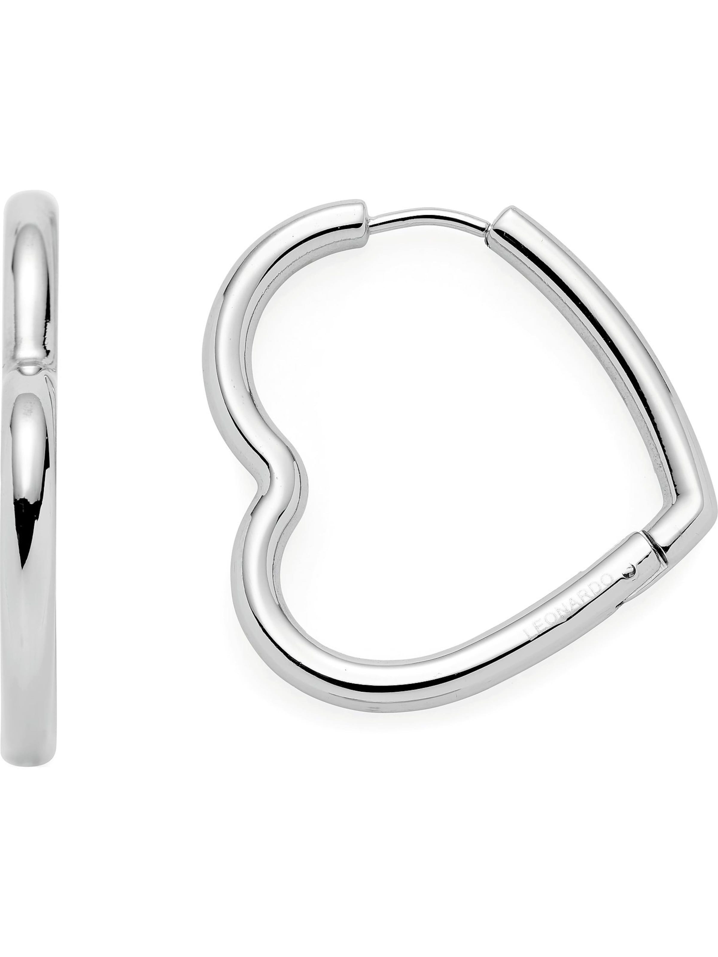 LEONARDO Ohrstecker in Silber: Vorderseite