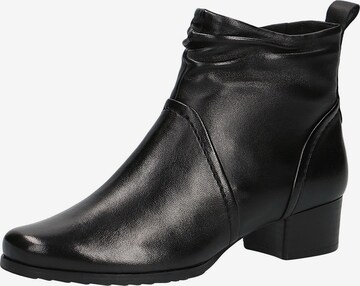 CAPRICE Ankle Boots in Black: front