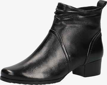 Bottines CAPRICE en noir : devant