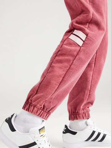 ELLESSE Tapered Trousers 'Reah' in Red