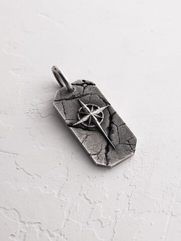 REYTEL Pendant 'POLAR STAR' in Silver: front