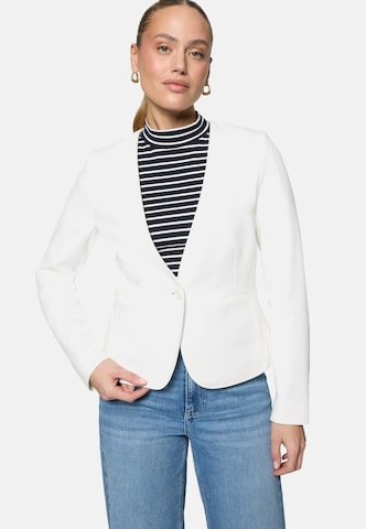 Blazer di zero in bianco: frontale
