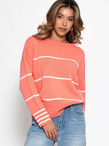 SASSYCLASSY Sweater in Orange: front