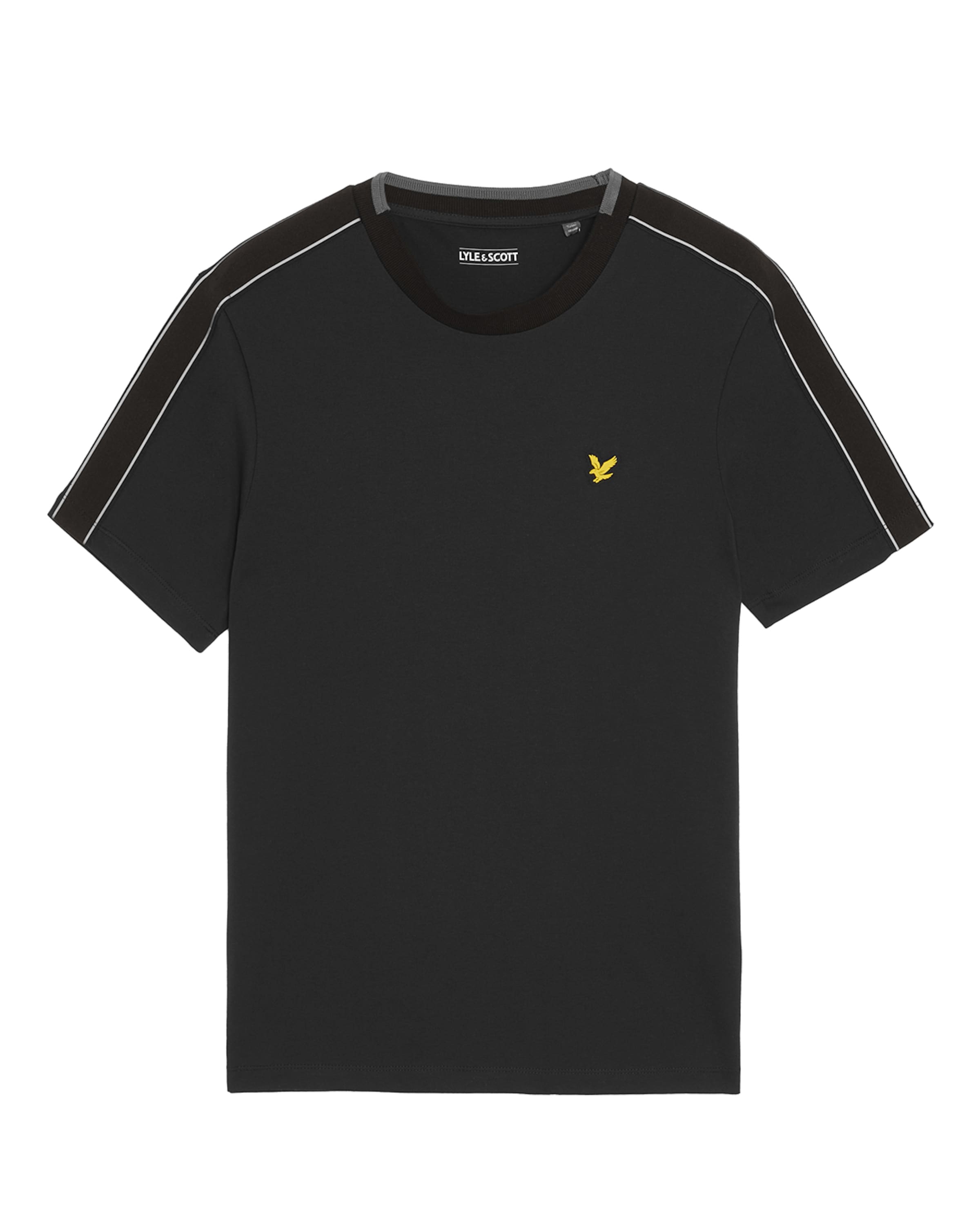 Lyle & Scott Shirt in Zwart: voorkant