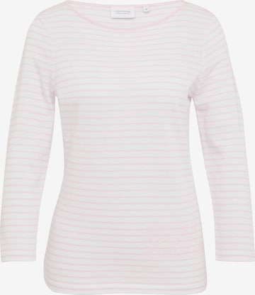 T-shirt comma casual identity en blanc : devant