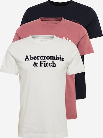 zils Abercrombie & Fitch T-Krekls: no priekšpuses