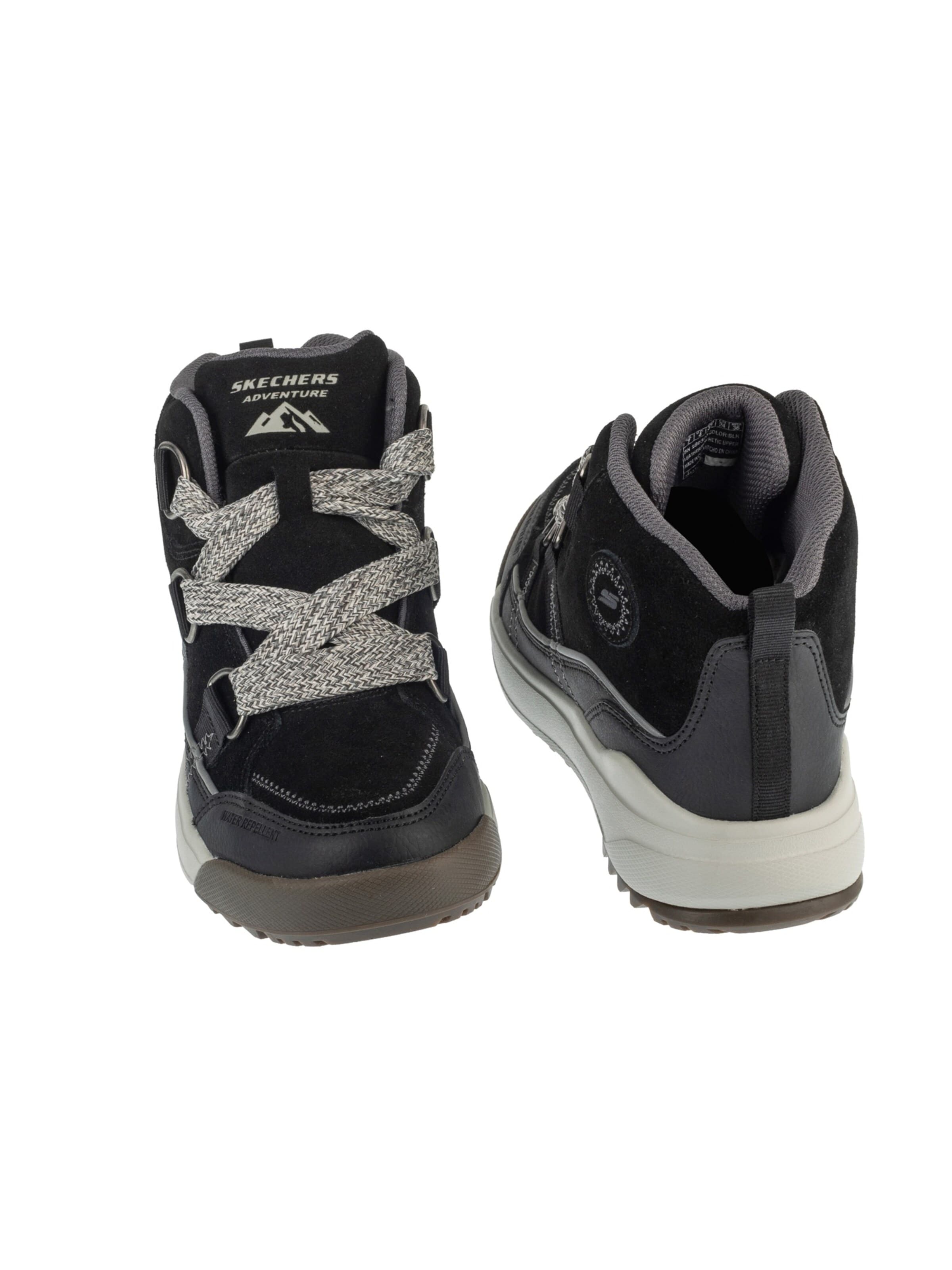 SKECHERS Veterlaarsjes 'Skechers Yana - Collins Landing' in Zwart