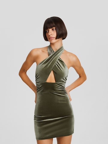 Robe Bershka en vert : devant