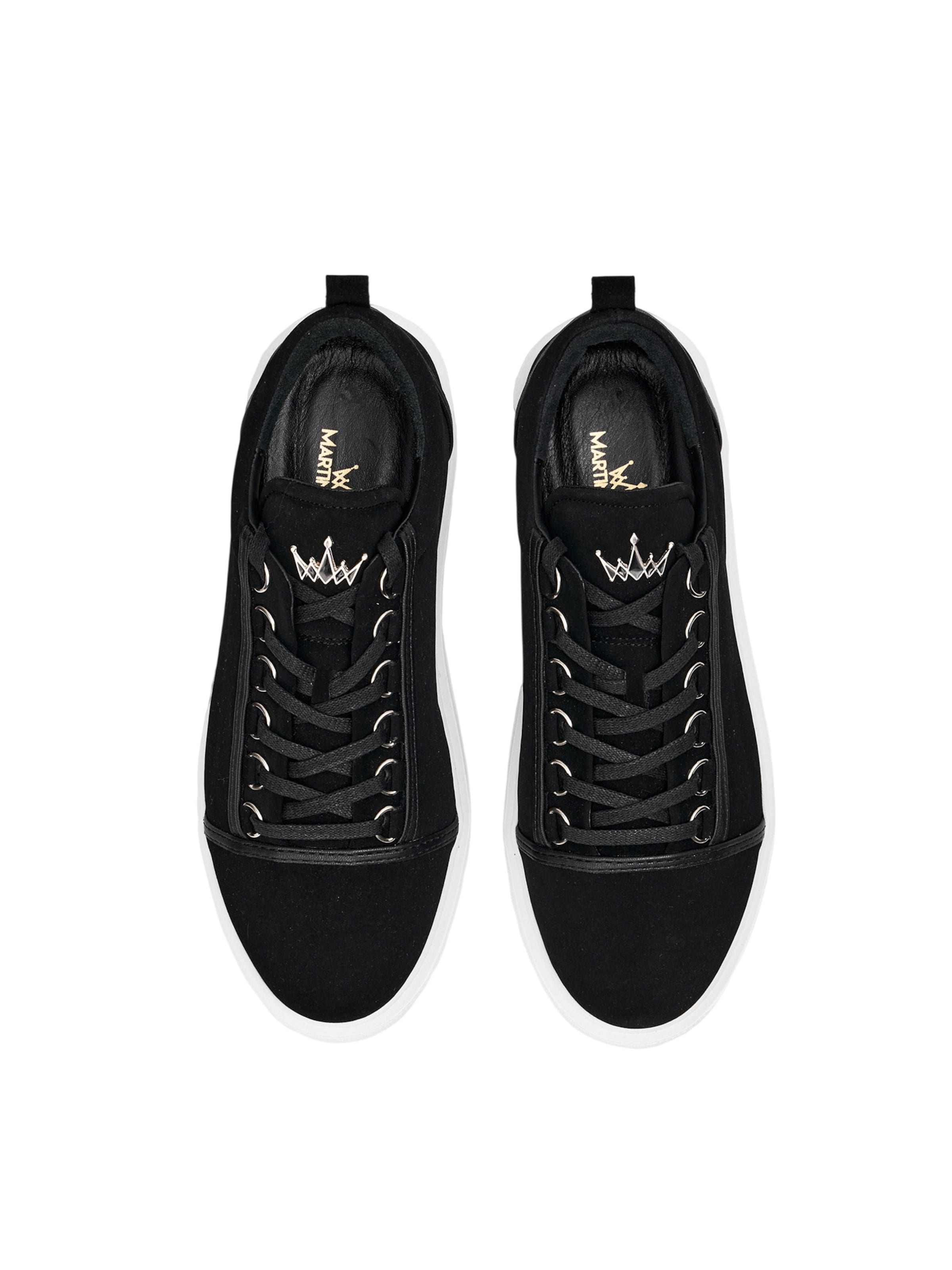 Baskets basses MARTIN VALEN en noir