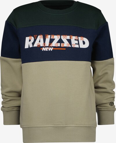 Raizzed Sweatshirt 'NOTHAM' in navy / greige / tanne / weiß, Produktansicht