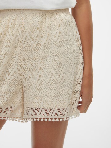 VERO MODA Loosefit Byxa 'MAYA' i beige