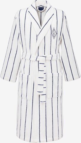 Ralph Lauren Home Long Bathrobe 'Harden' in White: front