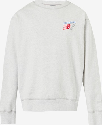 pelēks new balance Sportisks džemperis: no priekšpuses