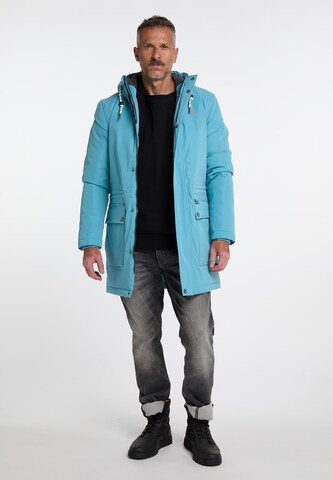 Schmuddelwedda Winter Parka in Blue