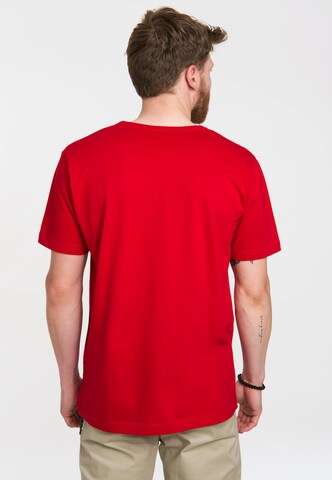 LOGOSHIRT Shirt in Rood