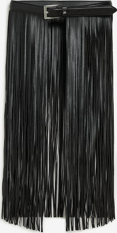 juoda Karl Lagerfeld Diržas 'Autograph': priekis