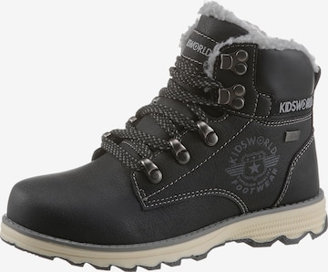 Kidsworld Boots in Black: front