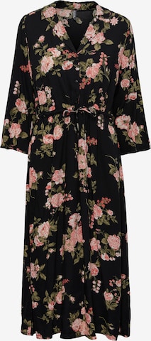 PIECES Shirt dress 'Nya' in Black: front